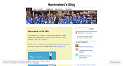 Desktop Screenshot of hammsters.wordpress.com