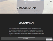 Tablet Screenshot of eringoestoitaly.wordpress.com