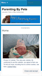 Mobile Screenshot of parentingbypete.wordpress.com