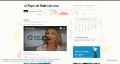 Desktop Screenshot of papodenutricionista.wordpress.com