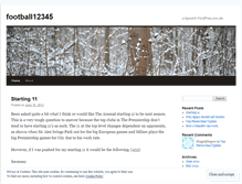 Tablet Screenshot of football12345.wordpress.com