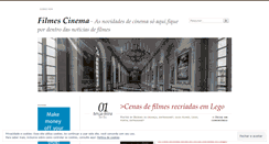 Desktop Screenshot of novidadescinema.wordpress.com