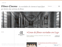 Tablet Screenshot of novidadescinema.wordpress.com