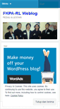 Mobile Screenshot of fkpa.wordpress.com