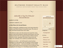 Tablet Screenshot of biltmoreforestrealty.wordpress.com