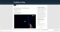 Desktop Screenshot of franciscopena.wordpress.com