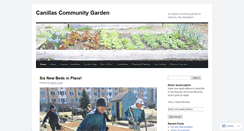 Desktop Screenshot of canillasgarden.wordpress.com