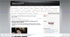 Desktop Screenshot of happensintheworld.wordpress.com