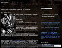 Tablet Screenshot of mainstreetmag.wordpress.com