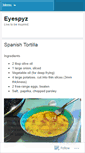 Mobile Screenshot of eyespyz.wordpress.com