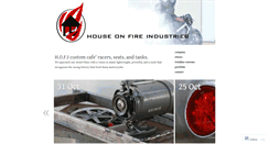 Desktop Screenshot of houseonfireindustries.wordpress.com