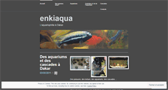 Desktop Screenshot of enkiaqua.wordpress.com