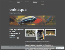 Tablet Screenshot of enkiaqua.wordpress.com