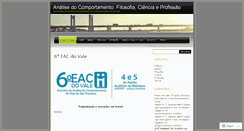 Desktop Screenshot of analisedocomportamento.wordpress.com