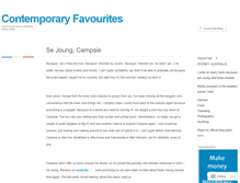 Tablet Screenshot of contemporaryfavourites.wordpress.com