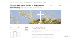 Desktop Screenshot of churchwithoutwallsblog.wordpress.com