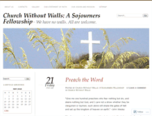 Tablet Screenshot of churchwithoutwallsblog.wordpress.com