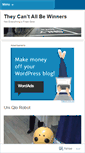 Mobile Screenshot of cantallbewinners.wordpress.com