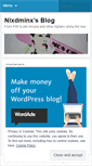 Mobile Screenshot of nixdminx.wordpress.com