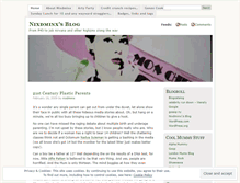 Tablet Screenshot of nixdminx.wordpress.com