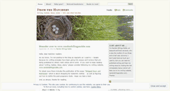 Desktop Screenshot of fromthehatchery.wordpress.com