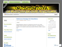 Tablet Screenshot of cristomicina.wordpress.com