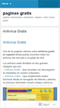 Mobile Screenshot of paginasgratis.wordpress.com