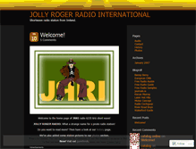 Tablet Screenshot of jollyrogerradio.wordpress.com