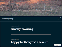 Tablet Screenshot of buzfree.wordpress.com