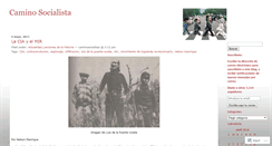 Desktop Screenshot of caminosocialista.wordpress.com