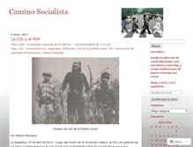 Tablet Screenshot of caminosocialista.wordpress.com
