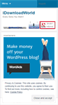 Mobile Screenshot of idownloadworld.wordpress.com