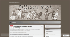 Desktop Screenshot of fallazz.wordpress.com