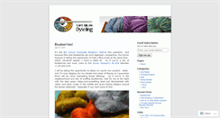 Desktop Screenshot of canttalkdyeingshop.wordpress.com