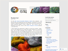 Tablet Screenshot of canttalkdyeingshop.wordpress.com