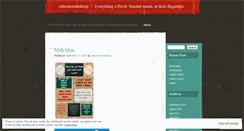 Desktop Screenshot of educatorsdesktop.wordpress.com