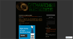 Desktop Screenshot of cachivacheselectronicos.wordpress.com