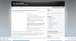 Desktop Screenshot of martefabian.wordpress.com