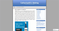 Desktop Screenshot of catherine95.wordpress.com