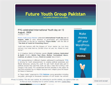 Tablet Screenshot of fygpakistan.wordpress.com