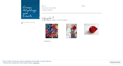 Desktop Screenshot of greenweddingandevents.wordpress.com