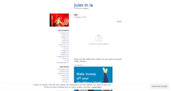 Desktop Screenshot of julesinla.wordpress.com