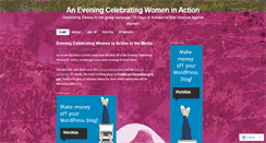 Desktop Screenshot of celebratingwomeninaction.wordpress.com