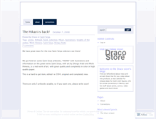 Tablet Screenshot of dracoblog.wordpress.com