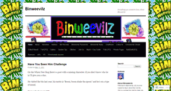Desktop Screenshot of binweevilz.wordpress.com