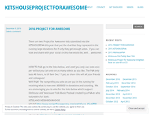 Tablet Screenshot of kitshouseprojectforawesome.wordpress.com