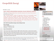 Tablet Screenshot of geopolitikenergi.wordpress.com