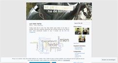 Desktop Screenshot of nadekomma.wordpress.com