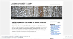 Desktop Screenshot of learnvoip.wordpress.com