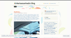 Desktop Screenshot of mariaassanhada.wordpress.com